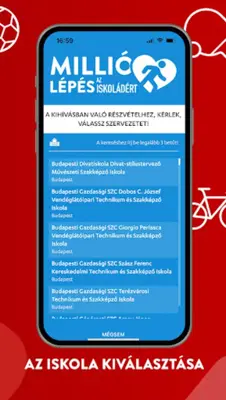 MillióLépés android App screenshot 10