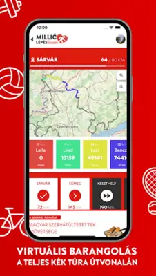 MillióLépés android App screenshot 8